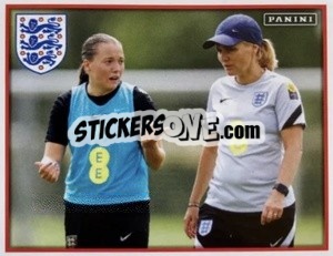 Cromo Fran Kirby - One England n. 109 - Panini