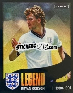 Sticker Bryan Robson - One England n. 116 - Panini