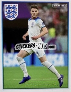 Sticker Declan Rice - One England n. 118 - Panini