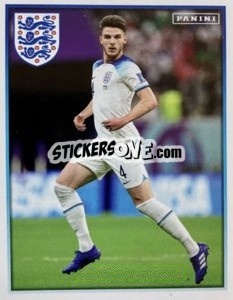 Cromo Declan Rice - One England - Panini