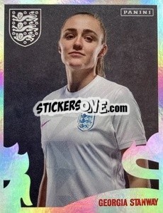 Sticker Georgia Stanway - One England n. 123 - Panini