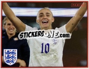 Sticker Georgia Stanway - One England n. 124 - Panini