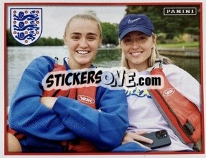 Sticker Georgia Stanway - One England n. 125 - Panini