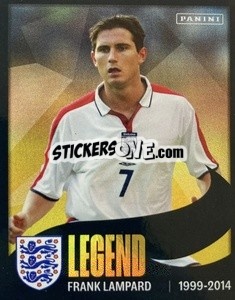 Cromo Frank Lampard - One England - Panini