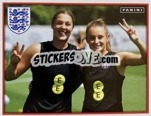 Sticker Ella Toone - One England n. 129 - Panini