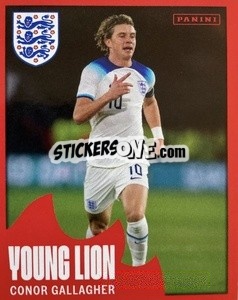Cromo Connor Gallagher - One England - Panini