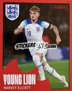 Sticker Harvey Elliott - One England n. 140 - Panini