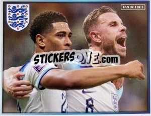 Sticker Jordan Henderson - One England n. 141 - Panini