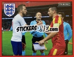 Sticker Harry Kane v Montenegro - 14 November, 2019 - One England n. 151 - Panini
