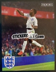 Sticker Raheem Sterling v Spain - 15 October, 2018 - One England n. 161 - Panini