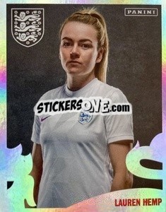 Cromo Lauren Hemp - One England n. 163 - Panini