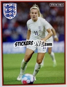 Sticker Lauren Hemp - One England n. 164 - Panini