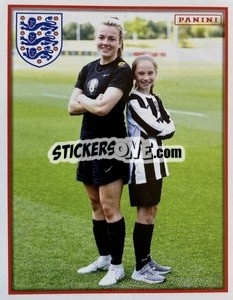 Sticker Lauren Hemp - One England n. 165 - Panini