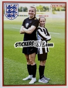 Cromo Lauren Kemp - One England - Panini