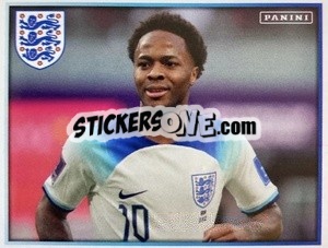 Cromo Raheem Sterling - One England - Panini