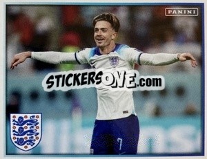 Cromo Jack Grealish - One England - Panini