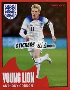 Sticker Anthony Gordon - One England n. 182 - Panini