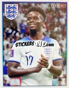 Sticker Bukayo Saka - One England n. 191 - Panini