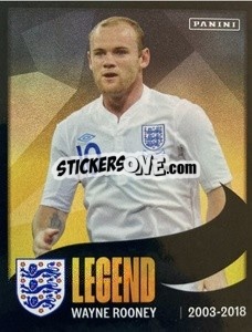 Sticker Wayne Rooney - One England n. 192 - Panini