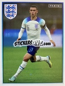 Sticker Phil Foden - One England n. 195 - Panini