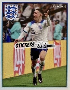 Sticker Phil Foden - One England n. 197 - Panini