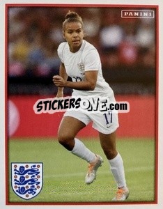 Sticker Nikita Parris - One England n. 198 - Panini