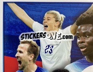 Sticker Our England - One England - Panini