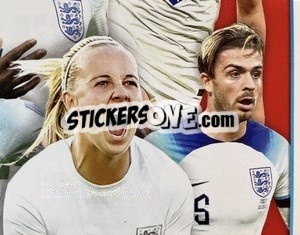 Sticker Our England - One England - Panini