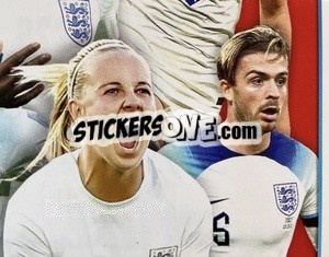 Sticker Our England - One England n. 226 - Panini