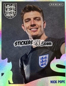 Cromo Nick Pope - One England - Panini