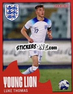 Sticker Luke Thomas - One England - Panini