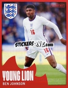 Sticker Ben Johnson - One England n. 74 - Panini