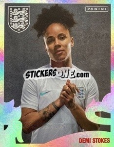Cromo Demi Stokes - One England n. 76 - Panini
