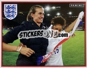 Cromo Demi Stokes - One England n. 78 - Panini