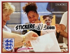 Cromo Demi Stokes - One England n. 79 - Panini
