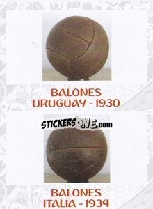Sticker 1930-1934 - Iconos World Cup Rusia 1930-2018 n. 59 - NO EDITOR