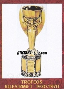 Sticker 1930-1970 Jules Rimet - Iconos World Cup Rusia 1930-2018 n. 43 - NO EDITOR