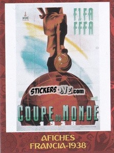 Sticker 1938 - Iconos World Cup Rusia 1930-2018 - NO EDITOR