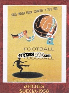 Sticker 1958 - Iconos World Cup Rusia 1930-2018 - NO EDITOR