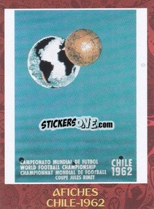 Sticker 1962 - Iconos World Cup Rusia 1930-2018 - NO EDITOR