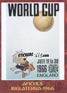 Sticker 1966 - Iconos World Cup Rusia 1930-2018 - NO EDITOR