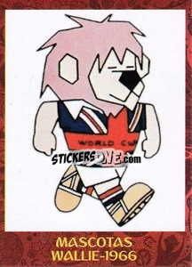 Sticker 1966 - Wallie - Iconos World Cup Rusia 1930-2018 n. 7 - NO EDITOR
