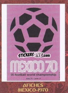 Sticker 1970 - Iconos World Cup Rusia 1930-2018 n. 30 - NO EDITOR