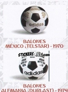 Cromo 1970 (Telstar) - 1974 (Durlast) - Iconos World Cup Rusia 1930-2018 - NO EDITOR