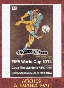 Sticker 1974 - Iconos World Cup Rusia 1930-2018 - NO EDITOR