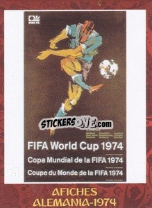 Sticker 1974 - Iconos World Cup Rusia 1930-2018 n. 31 - NO EDITOR