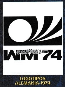 Sticker 1974 - Alemania - Iconos World Cup Rusia 1930-2018 n. 47 - NO EDITOR