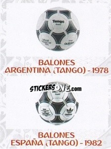 Cromo 1978 (Tango) - 1982 (Tango) - Iconos World Cup Rusia 1930-2018 - NO EDITOR