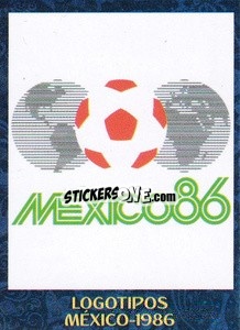 Sticker 1986 - Mexico - Iconos World Cup Rusia 1930-2018 - NO EDITOR