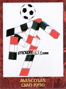 Sticker 1990 - Ciao - Iconos World Cup Rusia 1930-2018 - NO EDITOR